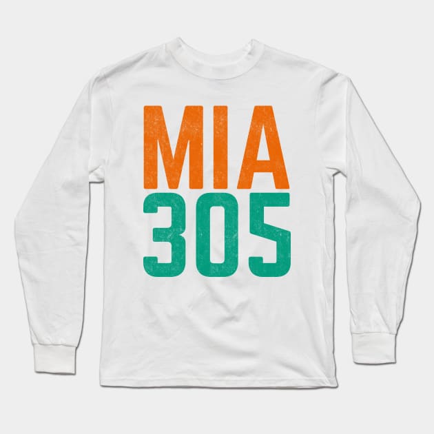 MIA 305 Long Sleeve T-Shirt by BodinStreet